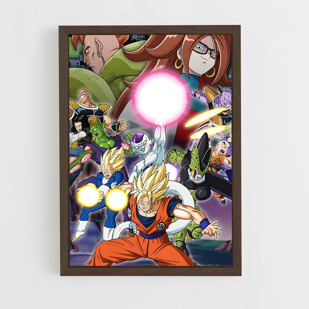 Poster Dragon ball – affiche Dragon ball fighterz (vue 5)
